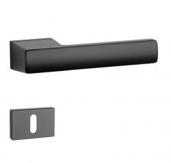 Klika na dveře AS - BRISA - RT 7S BS - Černá matná