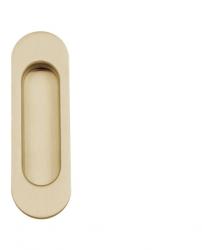 FT - Mušle ovál bez otvoru - 3665AC OLS - Mosaz broušená