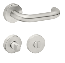 Klika na dveře TI - COSLAN - R AP 2000 BN - Broušená nerez (16)