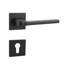 Klika na dveře MP - VIVA - HR SQ6 BS - Černá matná