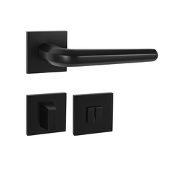 Klika na dveře TI - OKTAGON - HR 4160Q 5S BS - Černá matná (153)