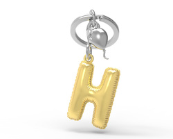MTM10H MTM - KLÍČENKA - Písmeno H 