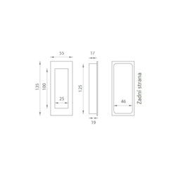 JNF - Mušle IN.16.412 ANT - Antracit