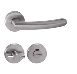 Klika na dveře TI - NERO - R 2233 BN - Broušená nerez (16)