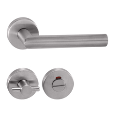 Klika na dveře TI - FAVORIT - R 2002 BN - Broušená nerez (16)