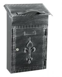 PT - POŠTOVNÍ SCHRÁNKA - FB604T Černá / Platina stříbro