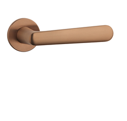 Klika na dveře AS - ARIA - R 5S CUM PVD - Měď matná PVD