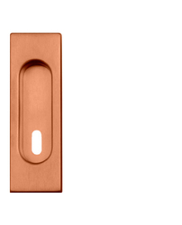 FT - Mušle hranatá BB / D - 3663AF CUM - Měď tmavá matná