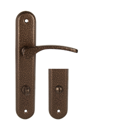 Klika na dveře KE - LAURA - SO AH - Antik hnědá