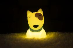 DHINK433-21 DHK - Silikonová noční lampička - Pitbull 