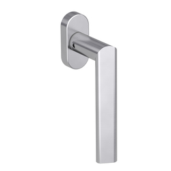 Klika na eurookno GK - DK - TRI 134 - R BN - Broušená nerez (71)