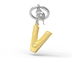 MTM10V MTM - KLÍČENKA - Písmeno V 