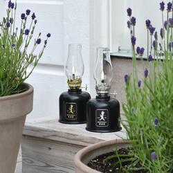 SN - OLEJOVÁ LAMPA Černá lesklá / zlatý lesklý emblém