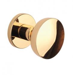 Koule na dveře AS - KOULE ORTICA - R 7S OLV - Mosaz leštěná lakovaná