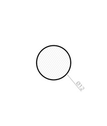 JNF - ÚCHYTKA NA SKLENĚNÉ DVEŘE IN.00.099.V LN - Leštěná nerez