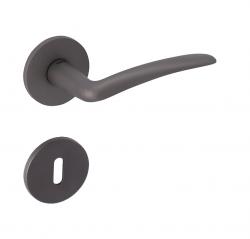 Klika na dveře TI - NOEMI - R 228 5S T - Titan (141)