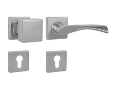 Klika na dveře MP - TORNADO - HR BN - Broušená nerez