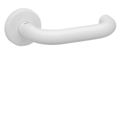 Klika na dveře TI - COSLAN - R AP 2000 WS - Bílá matná (152)