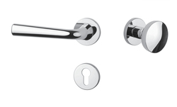 Klika na dveře AS - TULIPA - R 7S OC - Chrom lesklý