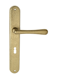 Klika na dveře NI - ELEGANT NAT - Natural mosaz nelakovaná