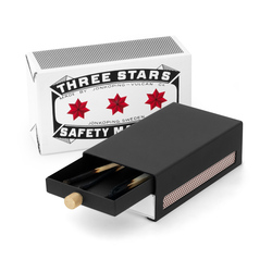 SN - DESIGNOVÁ Krabička na zápalky Černá matná