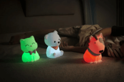 DHINK436-21 DHK - Silikonová noční lampička - Medvídek 