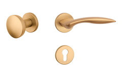 Klika na dveře AS - ROBINIA - R 7S OLS - Mosaz broušená