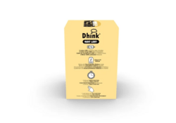 DHINK439-21 DHK - Silikonová noční lampička - Modrý dráček 