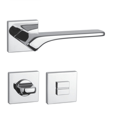 Klika na dveře AS - BERGENIA - HR 7S OC - Chrom lesklý