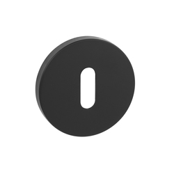 Rozeta ke klice MP - ROZETA - R S6 BS - Černá matná