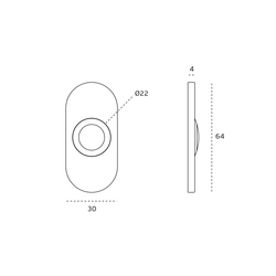 JNF - SPÍNAČ IN.24.202 BN - Broušená nerez