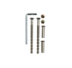 FO - Šrouby pro štít na prošroubování ONS - Nikl broušený