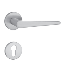 Klika na dveře AT - ARNICA - R 7S OCS - Chrom broušený