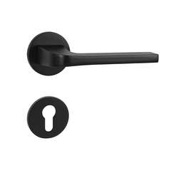 Klika na dveře TI - SUPRA - R 3097 5S BS - Černá matná (153)