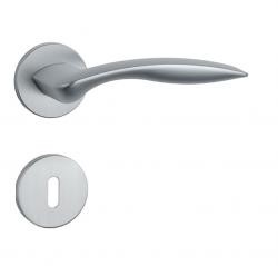 Klika na dveře AS - ROBINIA - R 7S OCS - Chrom broušený