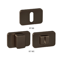 Rozeta ke klice MPK - ROZETA PERFECTA - RT HNM - Hnědá matná