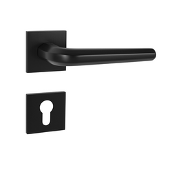 Klika na dveře TI - OKTAGON - HR 4160Q 5S BS - Černá matná (153)