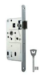 MP - Zadlabací zámek BB 90/80 - C 4250 pozink L/P Bílý pozink