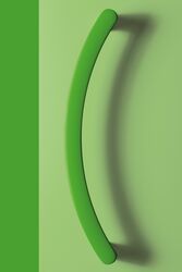 Madlo na dveře CB - MADLO ONE 350 Zelená matná (C11)