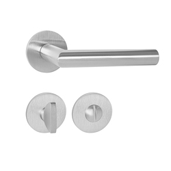 Klika na dveře TI - FAVORIT - R 2002 5S BN - Broušená nerez (16)