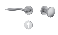 Klika na dveře AS - ROBINIA - R 7S OCS - Chrom broušený