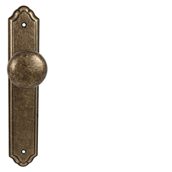 Koule na dveře MP - KOULE PEVNÁ LEONTINA - SO OBA - Antik bronz