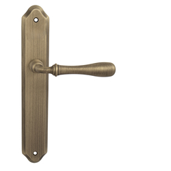 Klika na dveře FO - CARINA - SO OGS - Bronz česaný matný