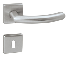 Klika na dveře WB - NERO 012Q - HR EPR BN - Broušená nerez