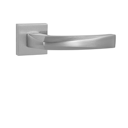 Klika na dveře FO - CRYSTAL - HR OCS - Chrom broušený