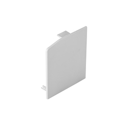 SC - Koncovka na kryt profilu pro dřevěné dveře Re STM - Stříbrná matná