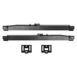 MP - Posuvný systém VINTAGE 2 s tlumičem a kolejnicí 2m BS - Černá matná