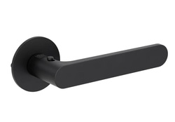 Klika na dveře GK - AVUS PIATTA S - R - S2L s uzamykáním Grafit černá (28)