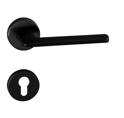 Klika na dveře TI - Eliptica - R 3098 BS - Černá matná (153)