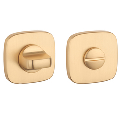 Rozeta ke klice AS - ROZETA - QR 7S OLS - Mosaz broušená